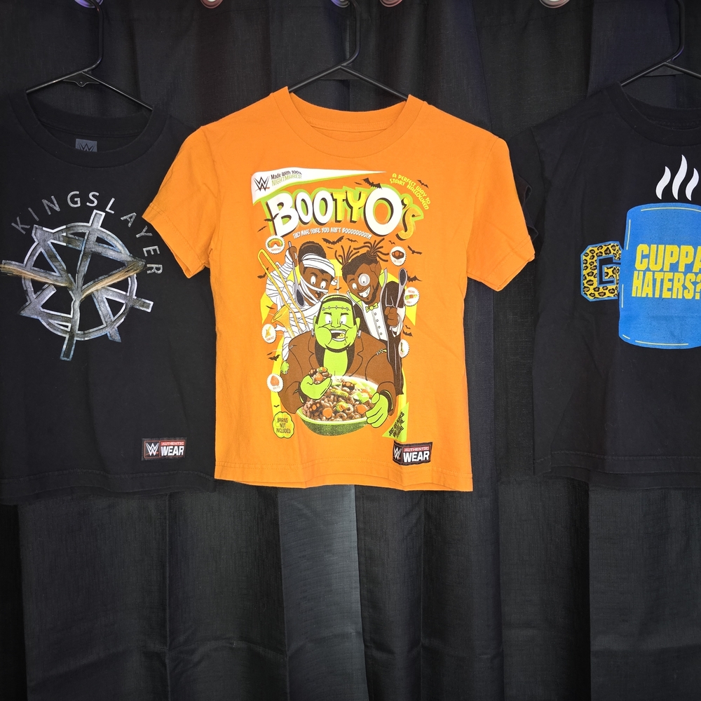 WWE Booty O's Orange Kids Tee